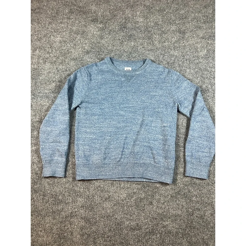 Gap Kids Boys Blue Knit Cotton Cardigan Sweater Large